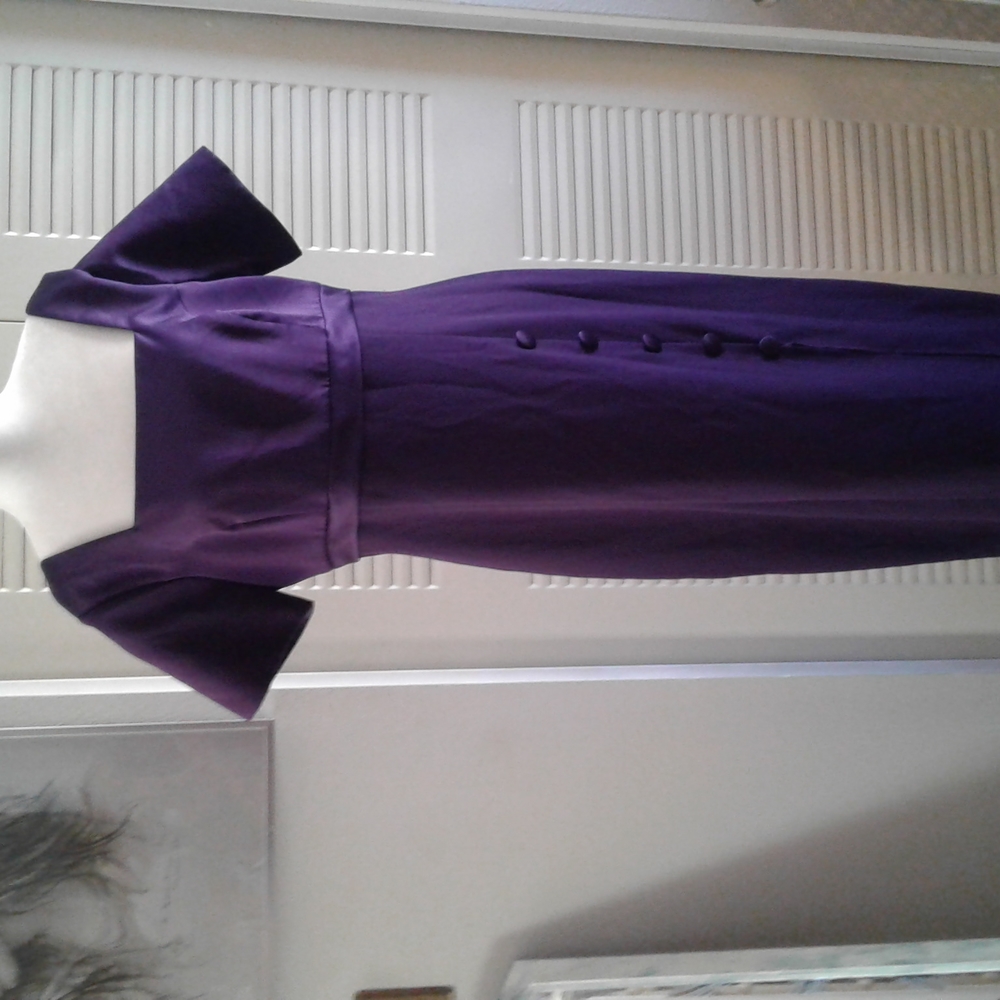 Paula Z Los Angles Formal Purple maxi dress.